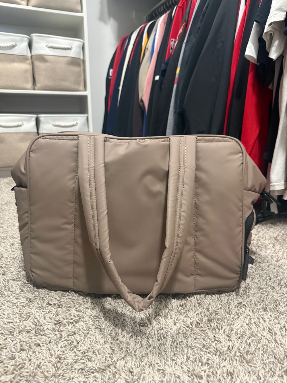 Calpak Luka Duffel in Chocolate - Picture 3 of 9
